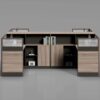V20-1514 Modular Office Workstation Partition Desk gallery - Ergovari
