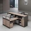 V20-1514 Modular Office Workstation Partition Desk scene 1 - Ergovari