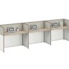 V20 Modular Office Workstation Partition Desk gallery - Ergovari