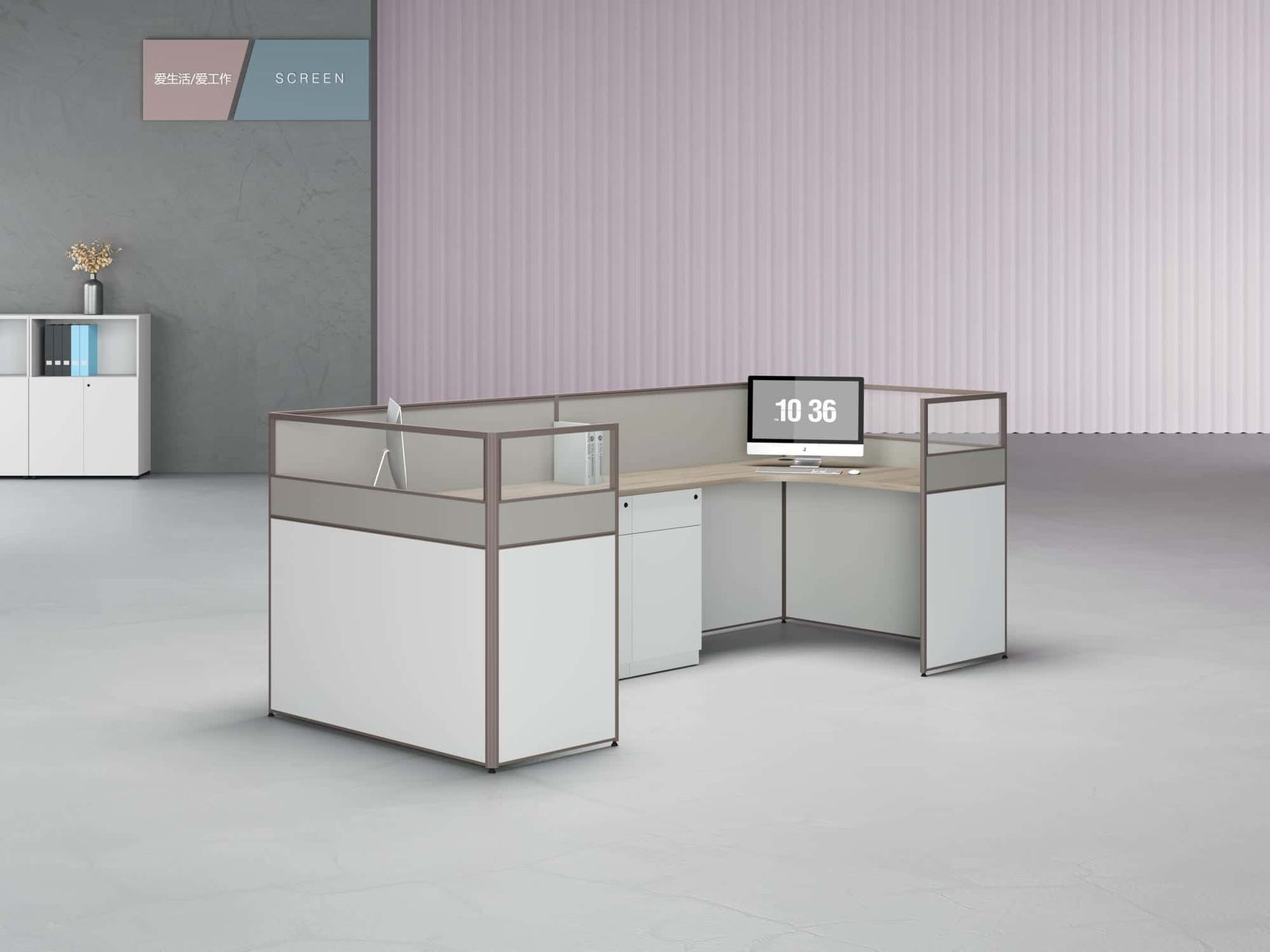 V20KA Modular Office Workstation gallery - Ergovari
