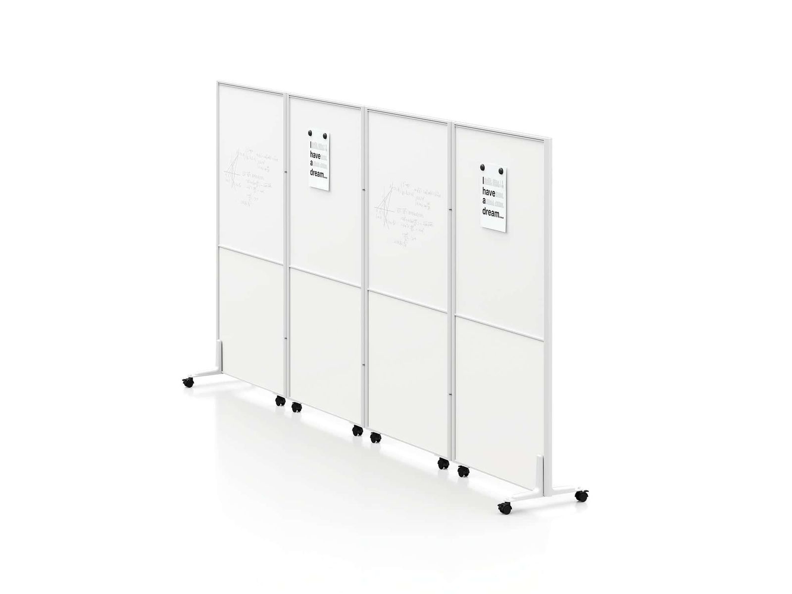 YD32 Modular Office Workstation Partition Desk - Oxidized Grey gallery - Ergovari